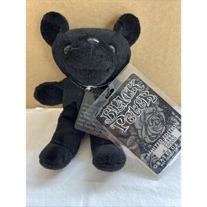 1998 Grateful Dead Bean Bear Limited Ed Plush Black Peter By Liquid Blue S Smith